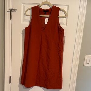 Banana Republic Sleeveless Burnt Sienna Dress, size 2